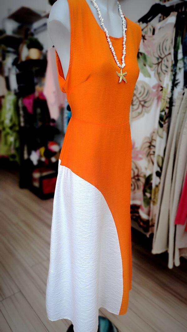 Conjunto Ola Blanca y Naranja - Imagen 3